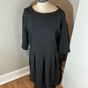 Boden Gray Business Casual Dress 18 Long
